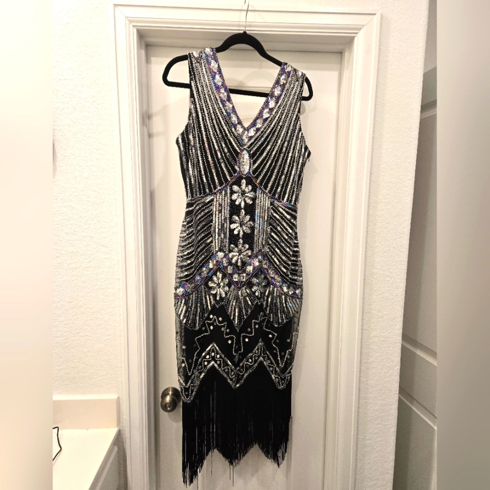Unique Vintage Flapper Dress